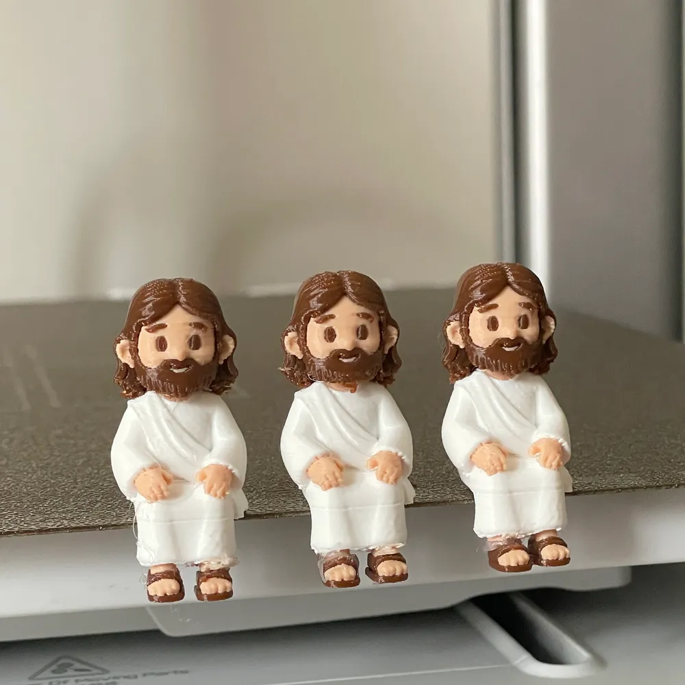 Jesus Sitting