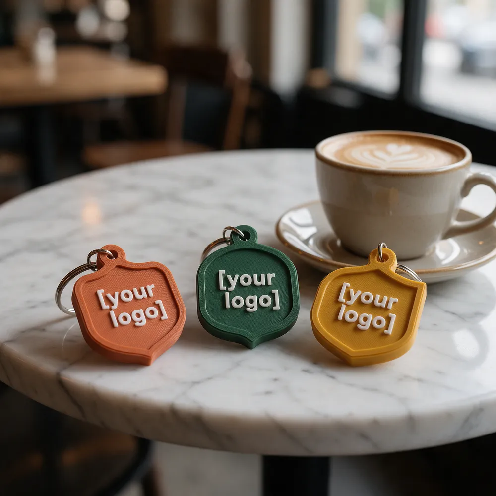 Keychain logo custom